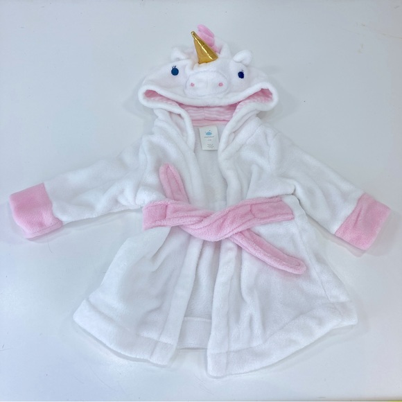 Cloud Island Baby Unicorn Plush Bath Robe - Picture 11 of 13